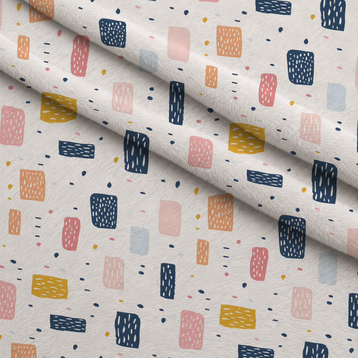 Paintbox Patches Pattern 13 Minky Fabric