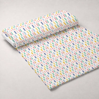 Paintbox Patches Pattern 15 Minky Fabric