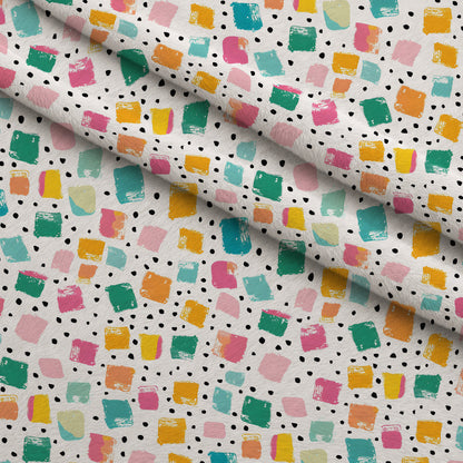 Paintbox Patches Pattern 2 Minky Fabric