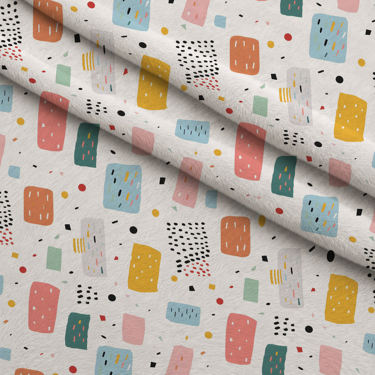 Paintbox Patches Pattern 3 Minky Fabric