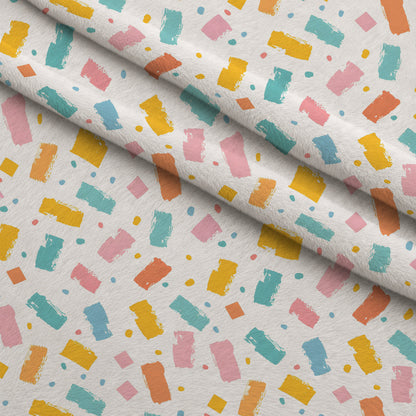 Paintbox Patches Pattern 4 Minky Fabric