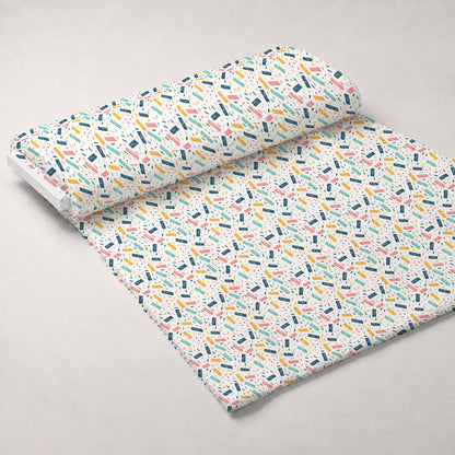 Paintbox Patches Pattern 7 Minky Fabric