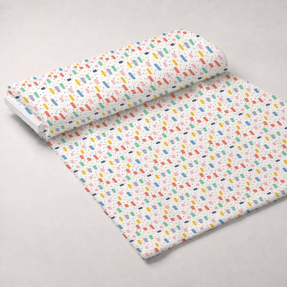 Paintbox Patches Pattern 8 Minky Fabric