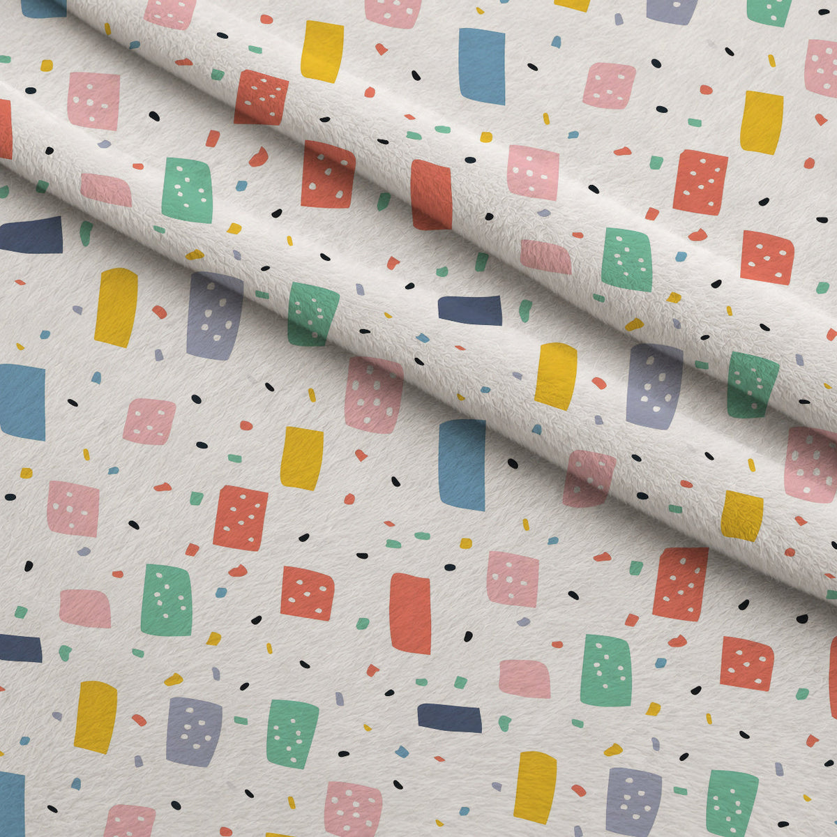 Paintbox Patches Pattern 8 Minky Fabric