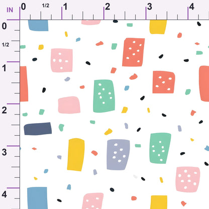 Paintbox Patches Pattern 8 Minky Fabric