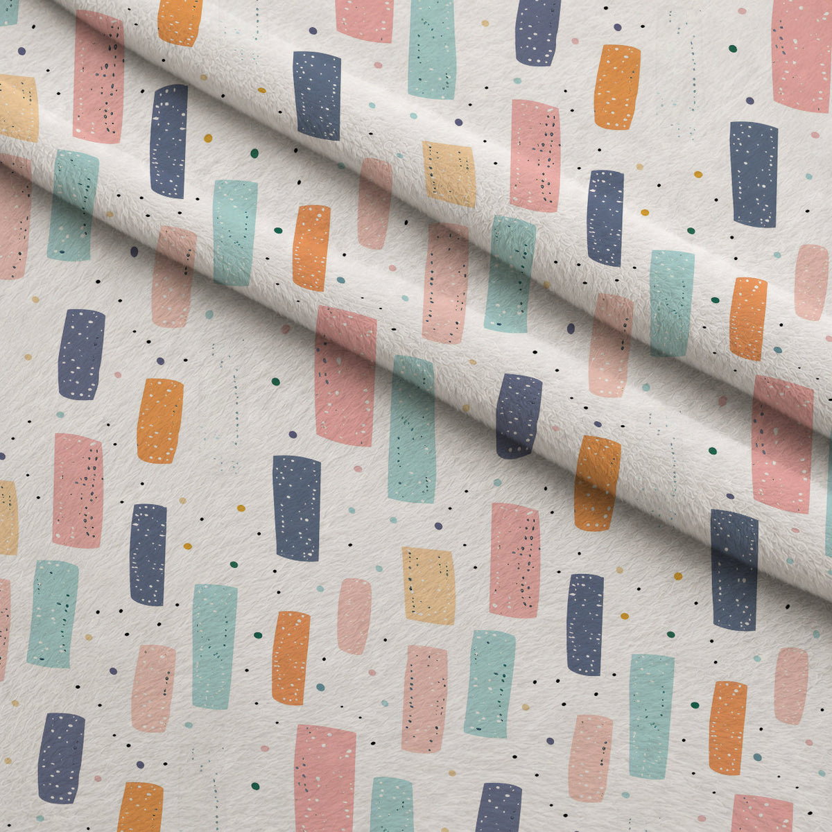 Paintbox Patches Pattern 9 Minky Fabric