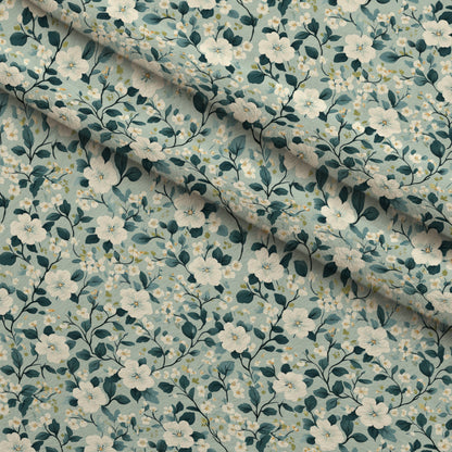 Painted Blossoms Pattern 14 Minky Fabric
