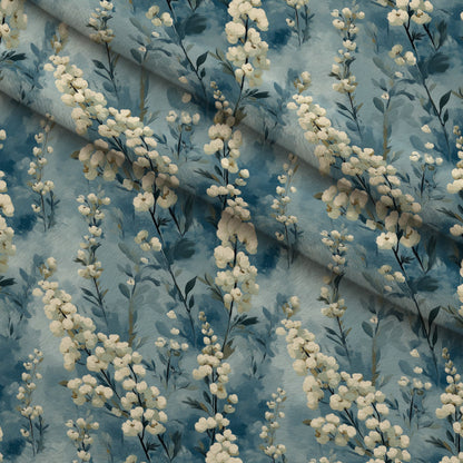 Painted Blossoms Pattern 19 Minky Fabric