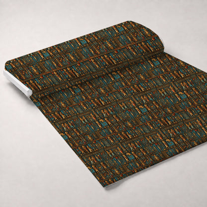 Painted Geometry Pattern 15 Minky Fabric
