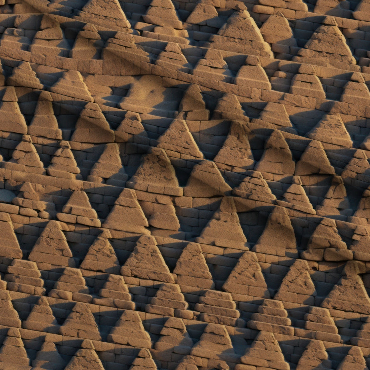Painted Geometry Pattern 79 Minky Fabric
