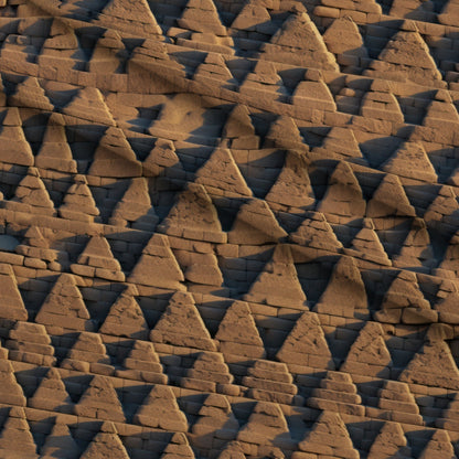 Painted Geometry Pattern 79 Minky Fabric