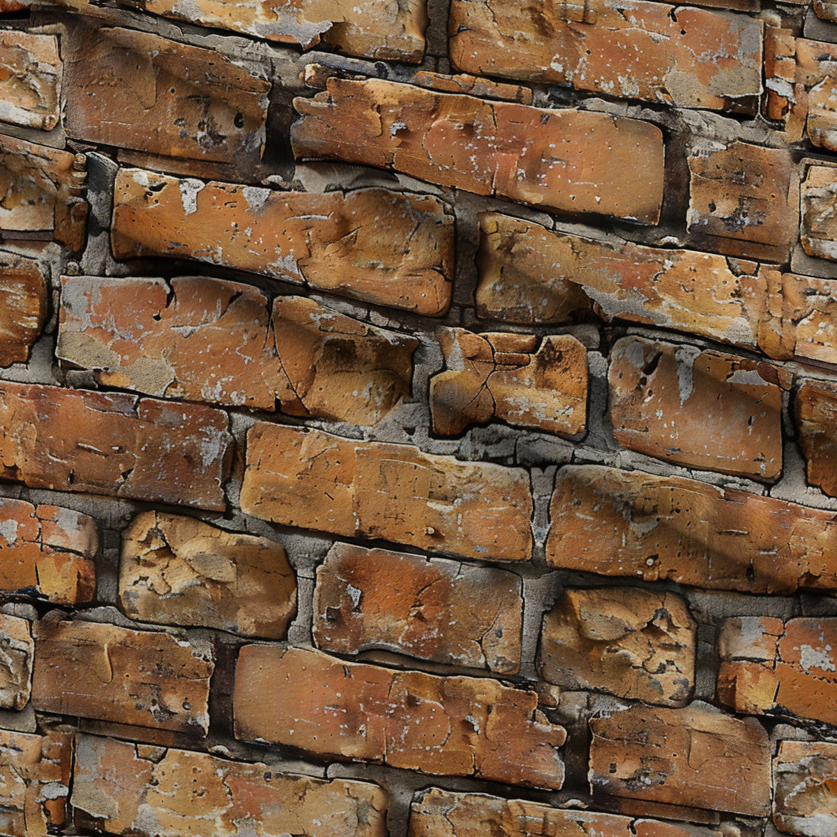 Painted Masonry Pattern 15 Minky Fabric