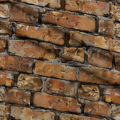 Painted Masonry Pattern 15 Minky Fabric