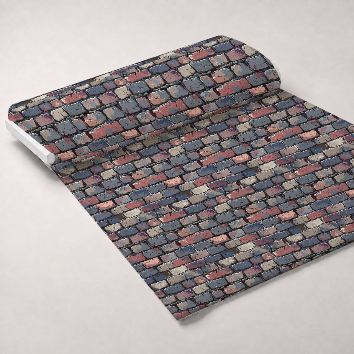 Painted Masonry Pattern 32 Minky Fabric
