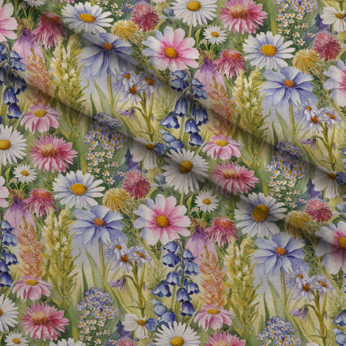 Painted Meadow Pattern 13 Minky Fabric