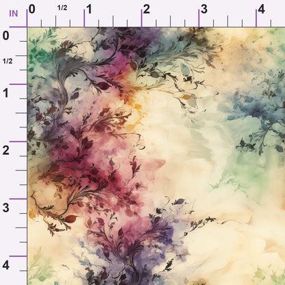 Painted Patina Pattern 12 Minky Fabric