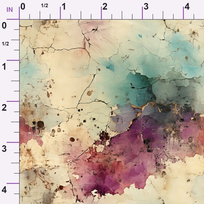 Painted Patina Pattern 3 Minky Fabric