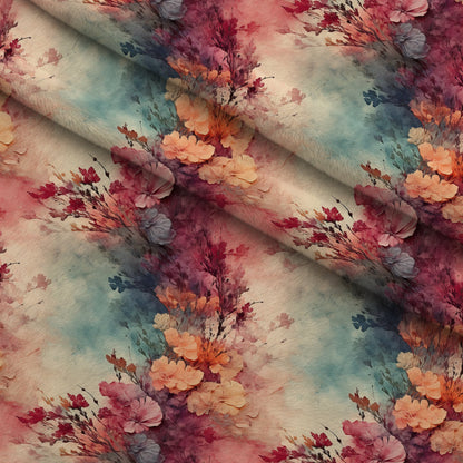 Painted Patina Pattern 9 Minky Fabric