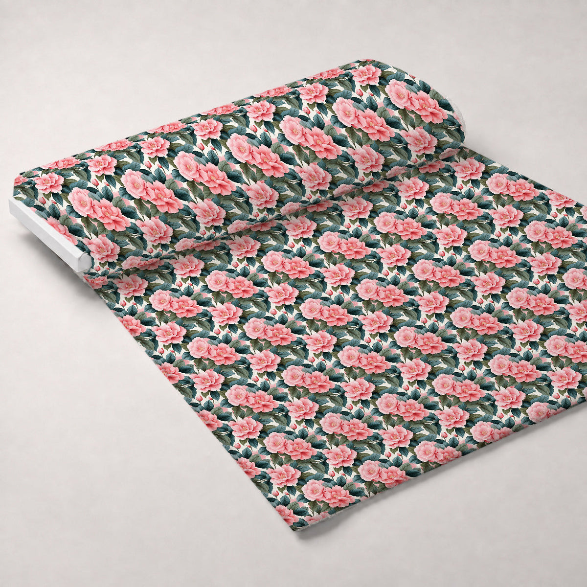 Painted Peonies Pattern 9 Minky Fabric