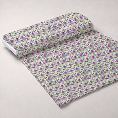 Painted Petal Garden Pattern 2 Minky Fabric