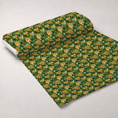 Painted Petals Pattern 18 Minky Fabric