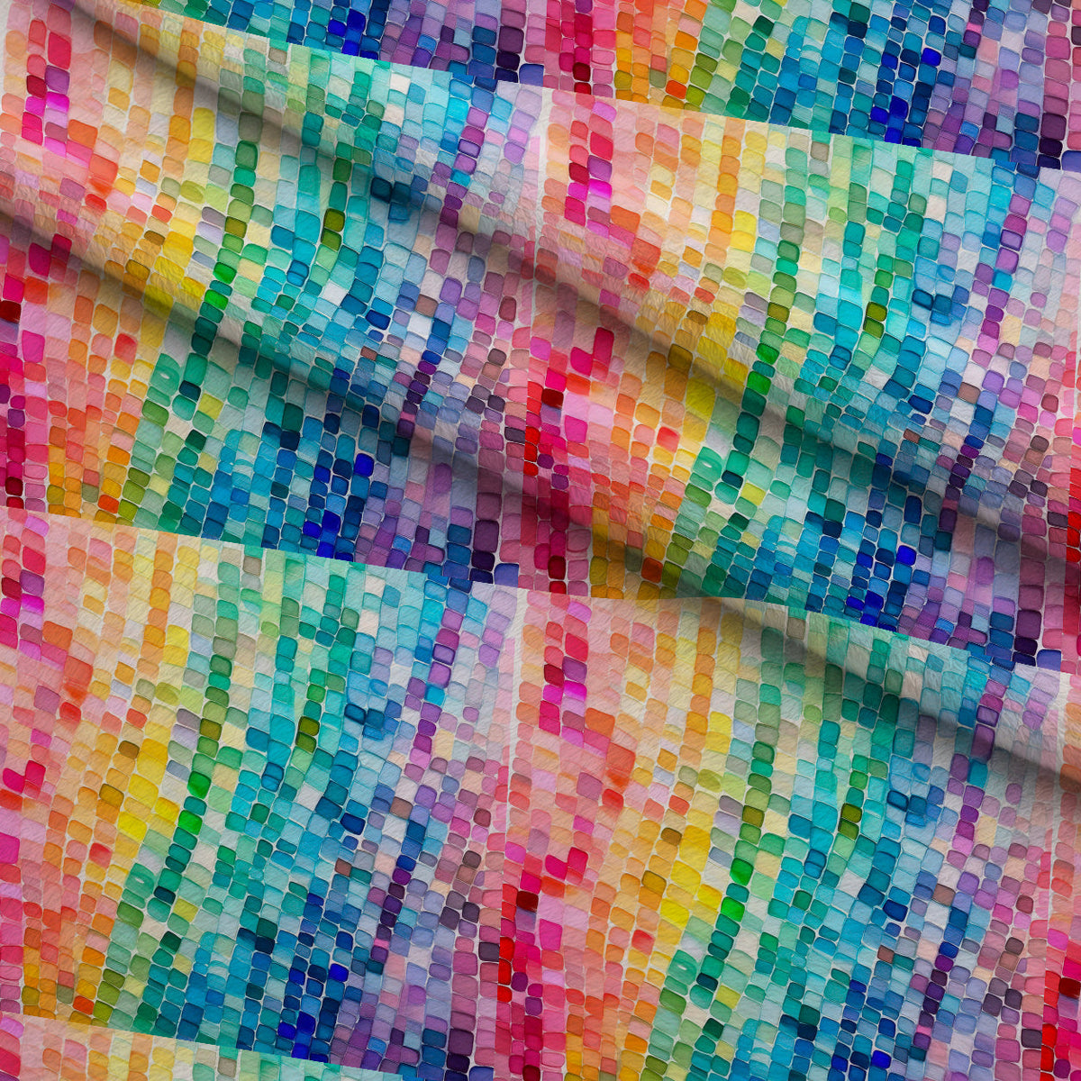 Painted Prism Pattern 10 Minky Fabric