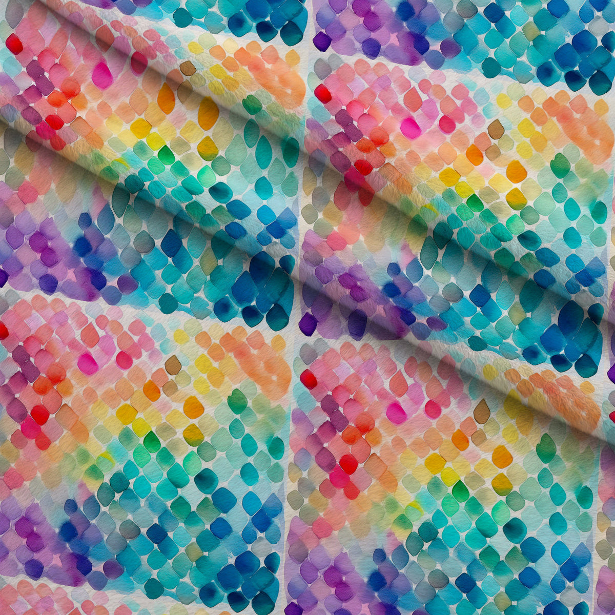 Painted Prism Pattern 2 Minky Fabric