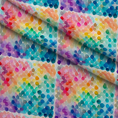 Painted Prism Pattern 2 Minky Fabric