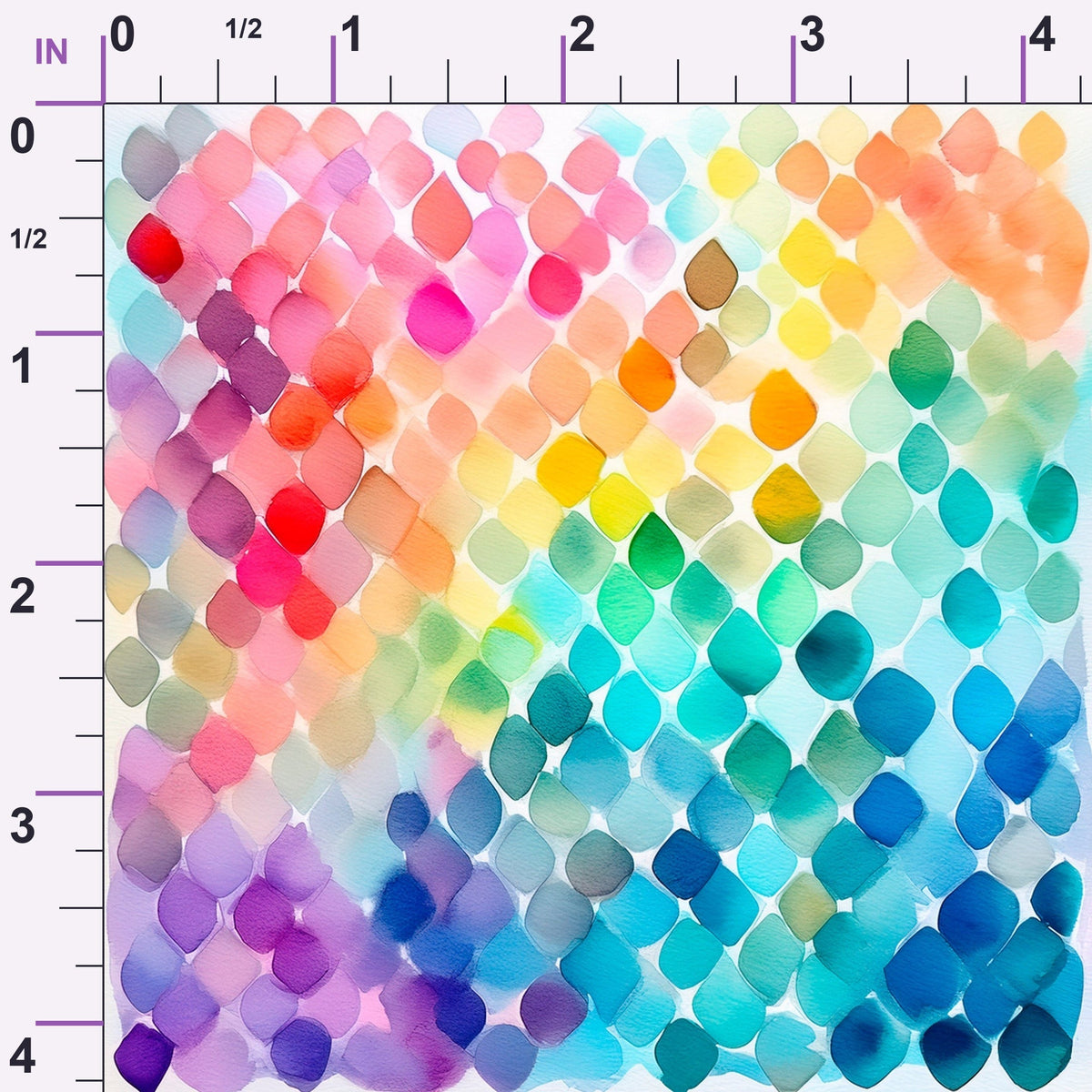 Painted Prism Pattern 2 Minky Fabric