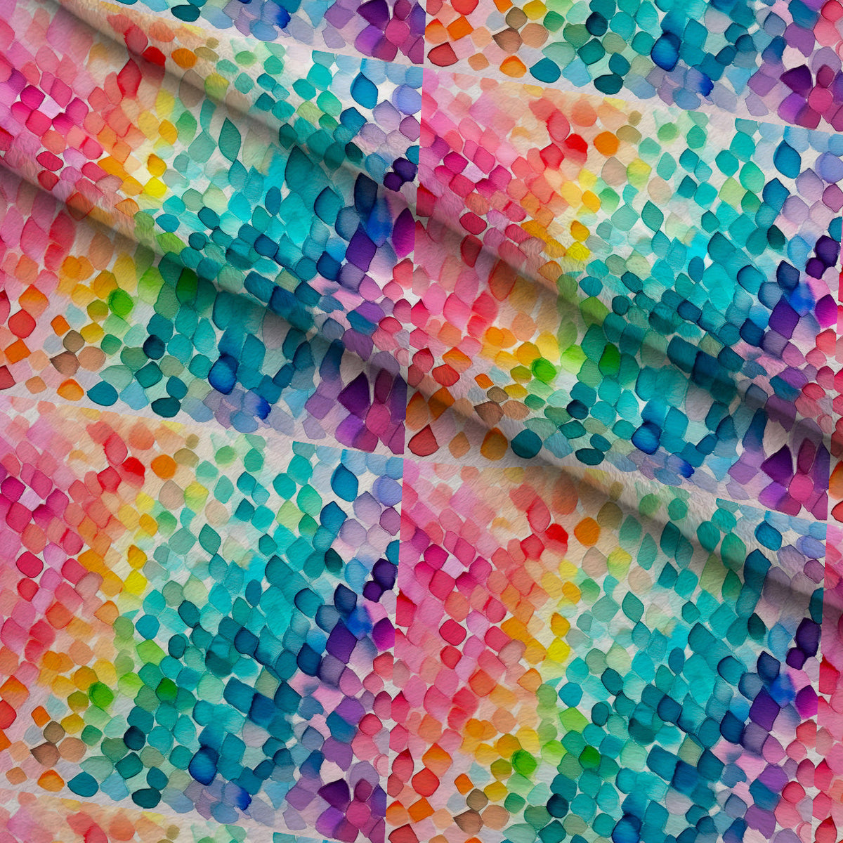 Painted Prism Pattern 3 Minky Fabric