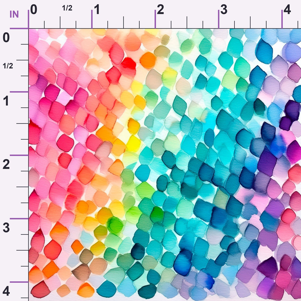 Painted Prism Pattern 3 Minky Fabric