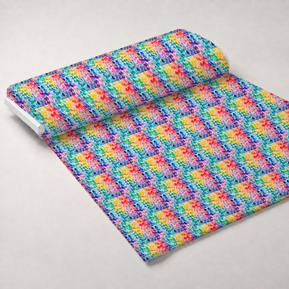 Painted Prism Pattern 4 Minky Fabric