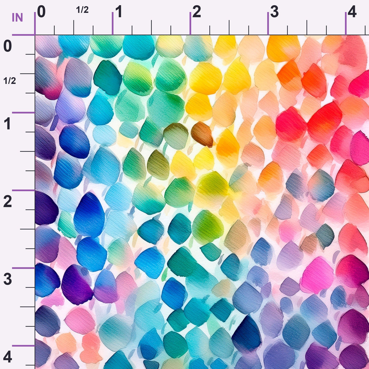 Painted Prism Pattern 4 Minky Fabric