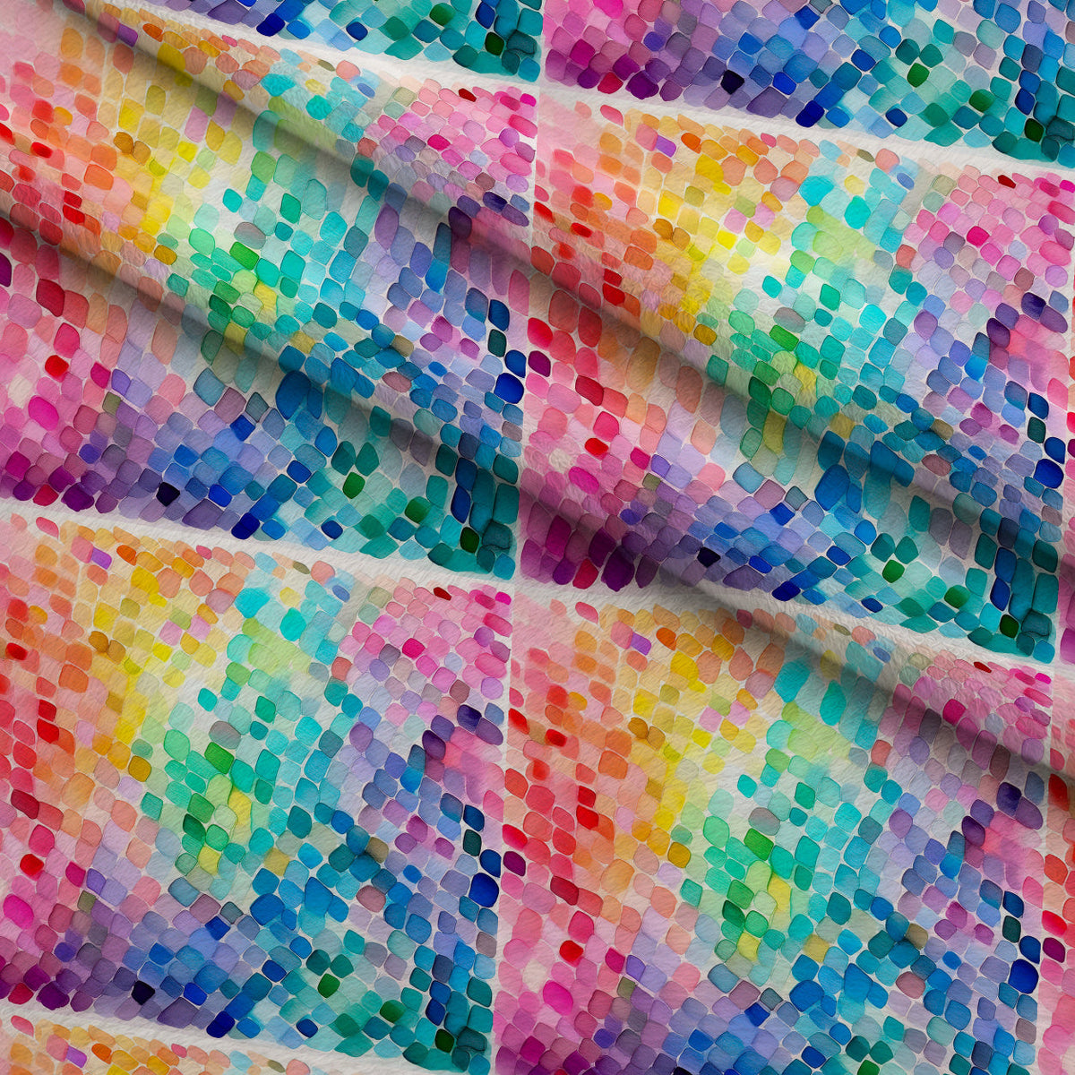 Painted Prism Pattern 5 Minky Fabric