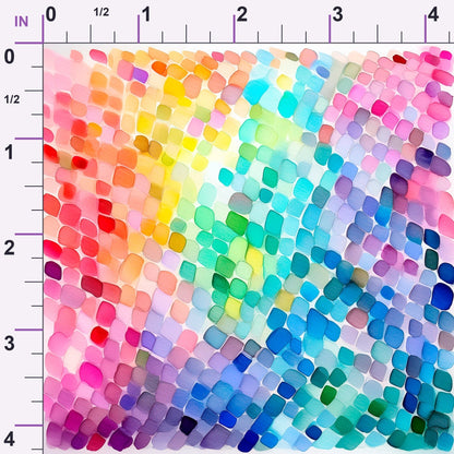 Painted Prism Pattern 5 Minky Fabric