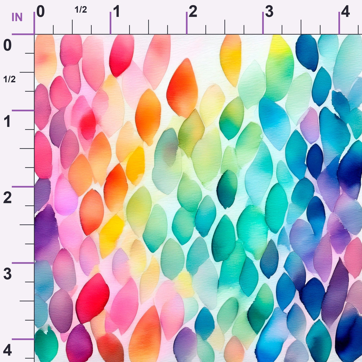 Painted Prism Pattern 6 Minky Fabric