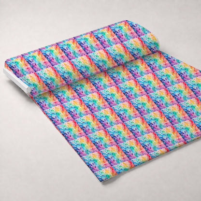 Painted Prism Pattern 7 Minky Fabric