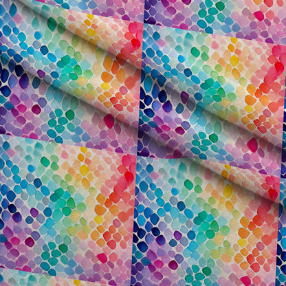 Painted Prism Pattern 7 Minky Fabric
