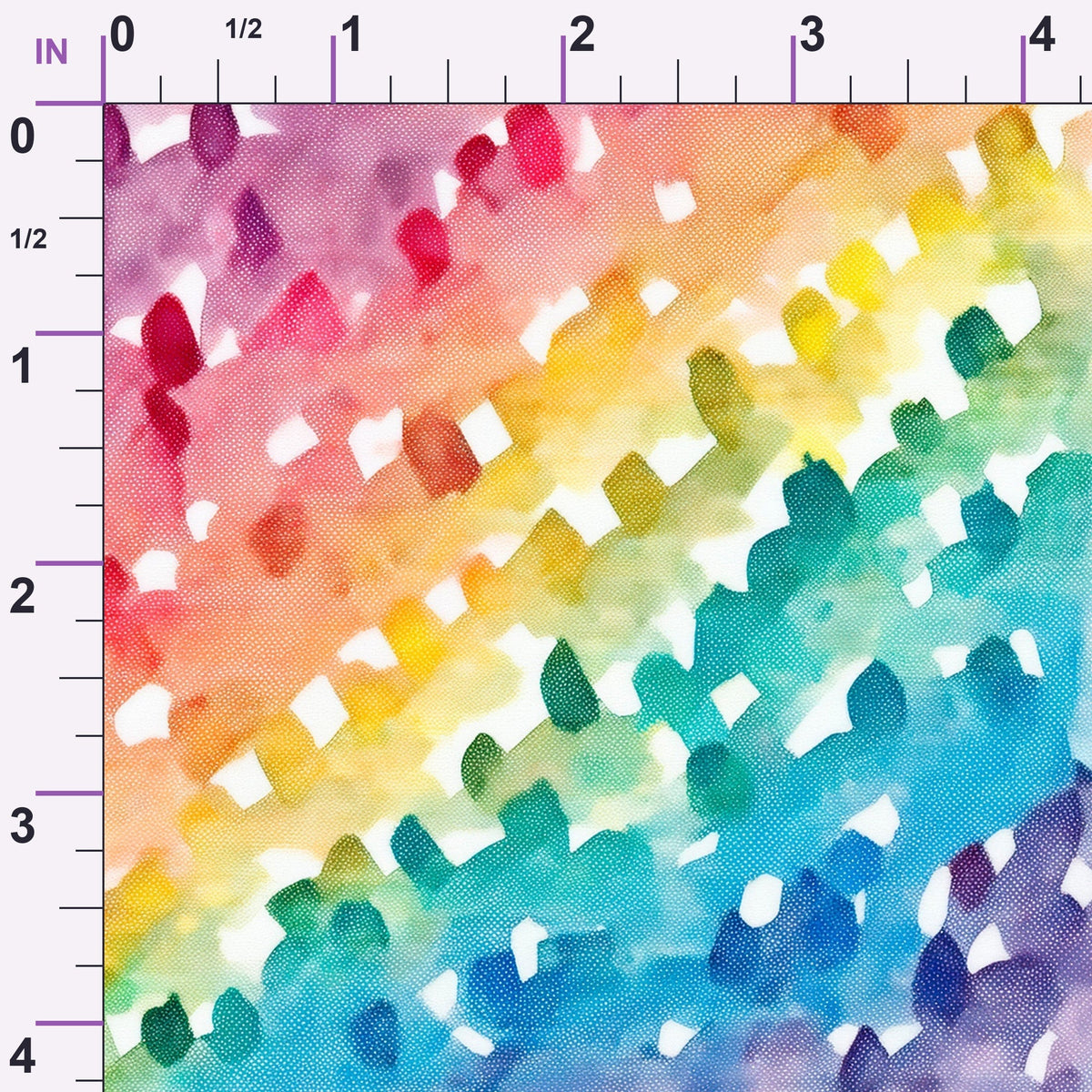 Painted Prism Pattern 8 Minky Fabric
