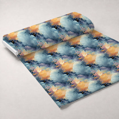 Painted Skies Pattern 11 Minky Fabric