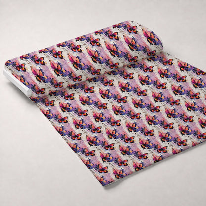 Painted Wings Pattern 16 Minky Fabric