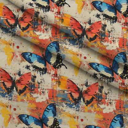 Painted Wings Pattern 20 Minky Fabric