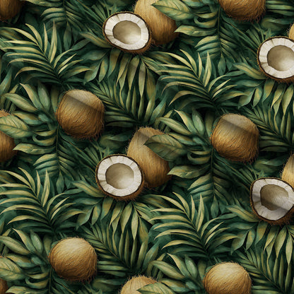Palm Grove Pattern 1 Minky Fabric