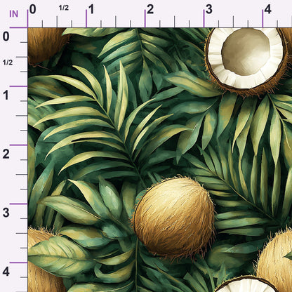 Palm Grove Pattern 1 Minky Fabric
