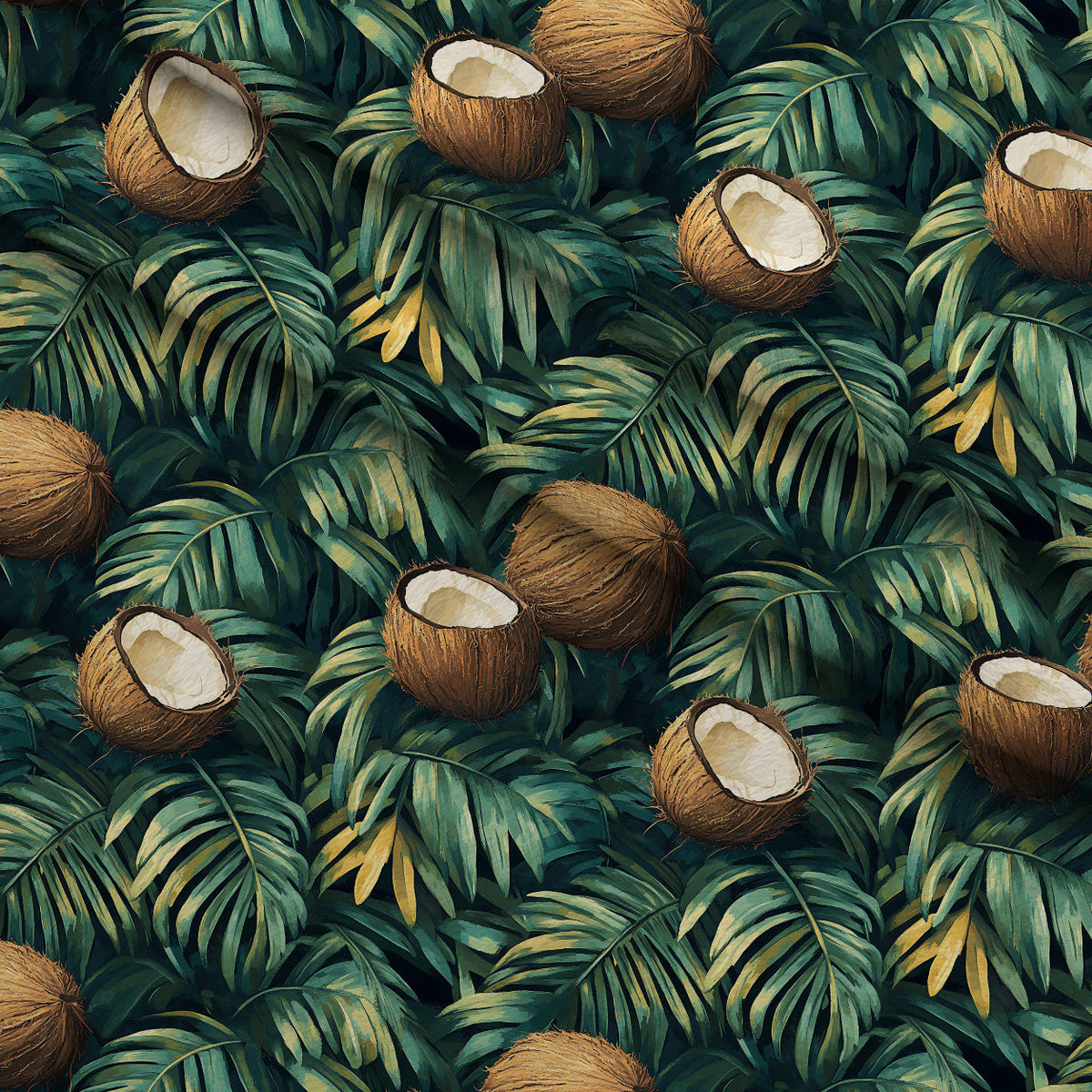 Palm Grove Pattern 10 Minky Fabric