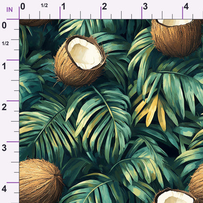 Palm Grove Pattern 10 Minky Fabric
