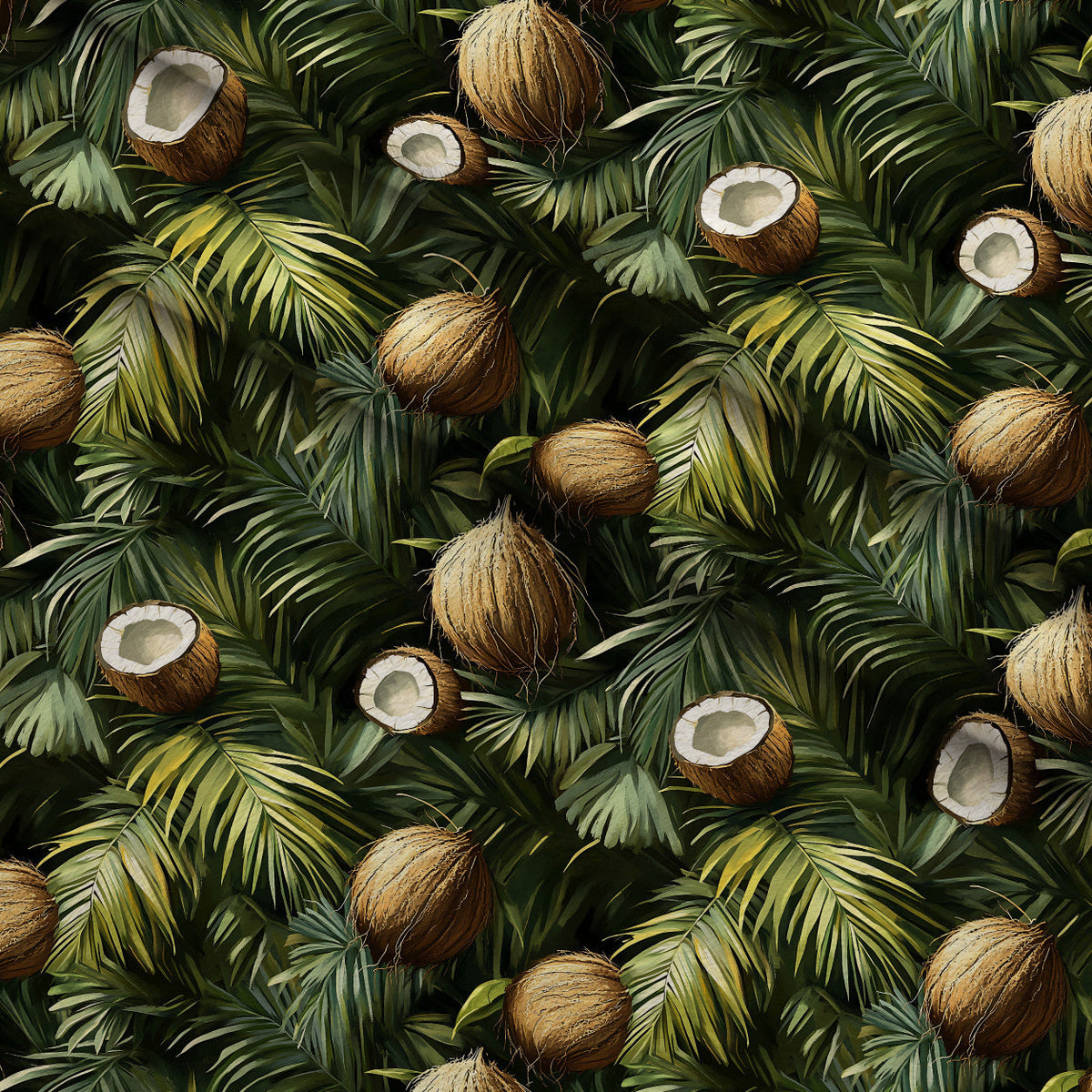 Palm Grove Pattern 12 Minky Fabric