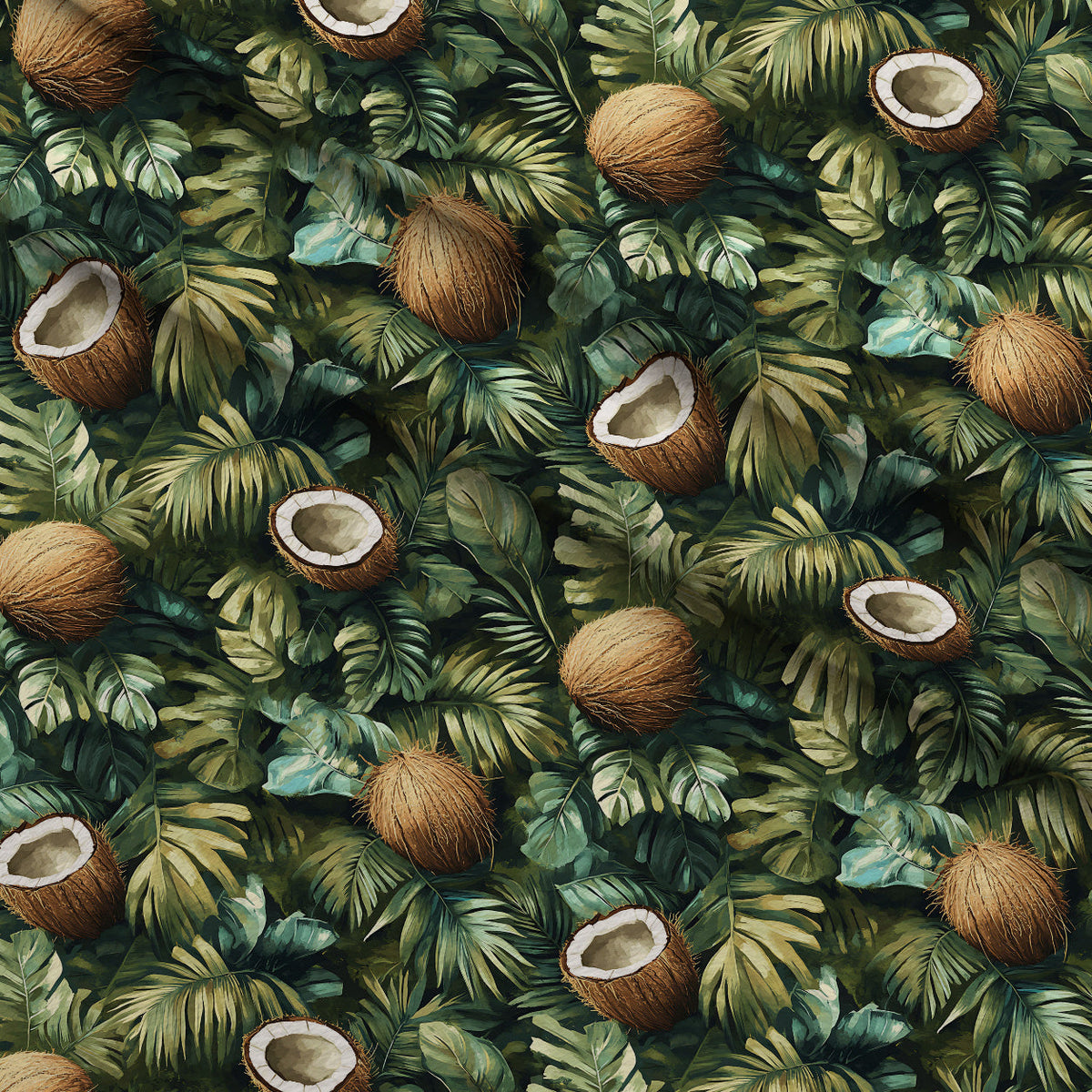 Palm Grove Pattern 13 Minky Fabric