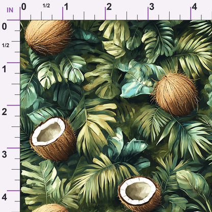 Palm Grove Pattern 13 Minky Fabric