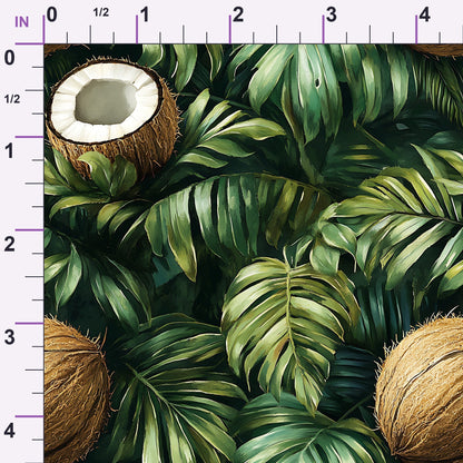 Palm Grove Pattern 14 Minky Fabric